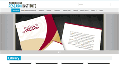 Desktop Screenshot of imamahmadraza.net